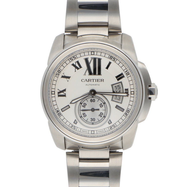 Cartier Calibre de Cartier Stainless Steel Automatic Wristwatch