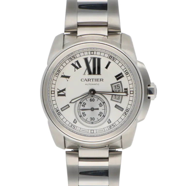 Cartier Calibre de Cartier Stainless Steel Automatic Wristwatch