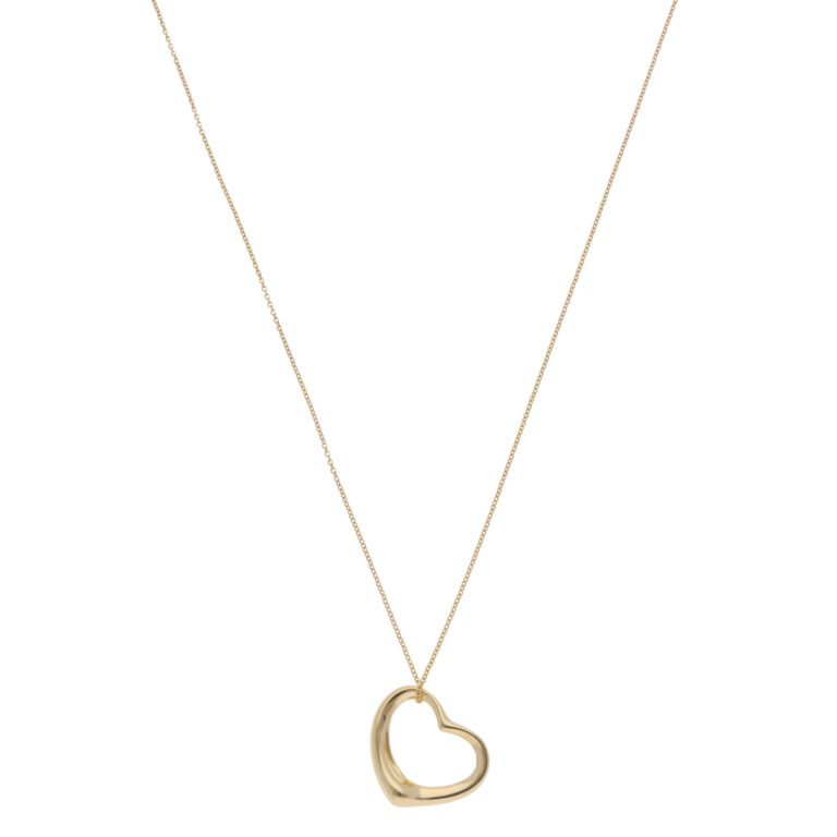 Vintage Elsa Peretti for Tiffany & Co. Open Heart Pendant