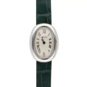 Vintage Cartier Mini Baignoire White Gold watch