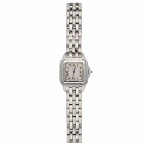 Vintage Cartier Panthere Steel 22mm Quartz Watch