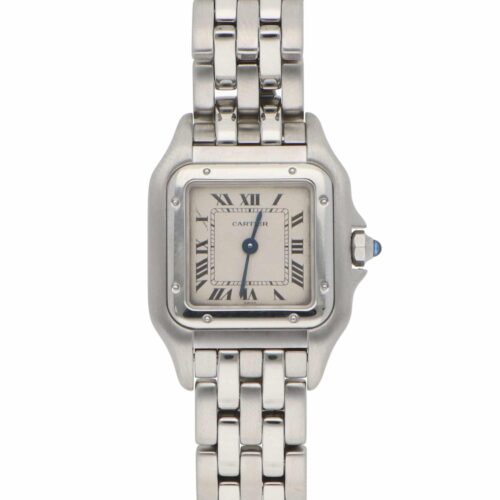 Vintage Cartier Panthere Steel 22mm Quartz Watch