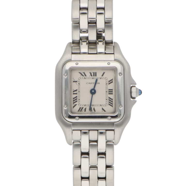 Vintage Cartier Panthere Steel 22mm Quartz Watch