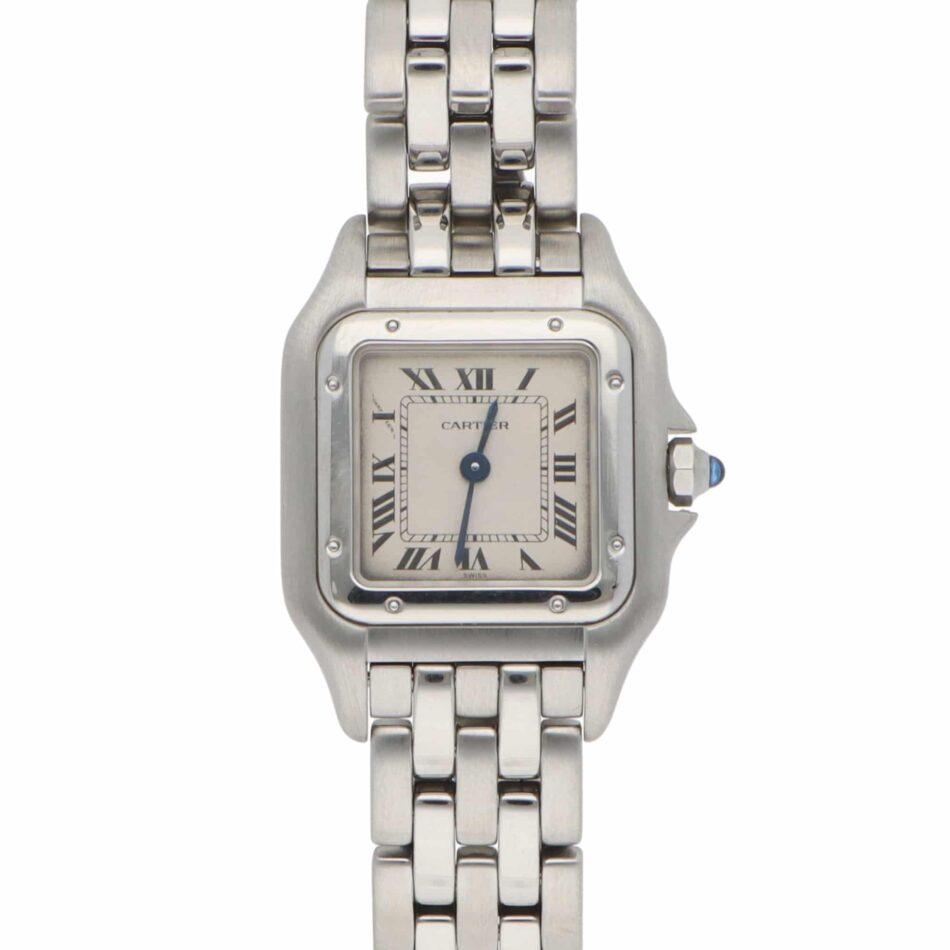 Vintage Cartier Panthere Steel 22mm Quartz Watch