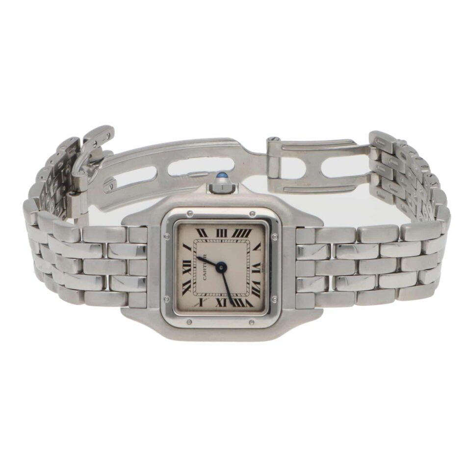 Vintage Cartier Panthere Steel 22mm Quartz Watch