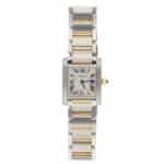 Vintage Cartier Tank Francaise Steel and Gold Watch