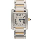 Vintage Cartier Tank Francaise Steel and Gold Watch