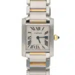 Vintage Cartier Tank Francaise Steel and Gold watch