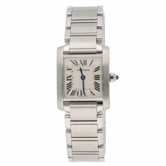 Vintage Cartier Tank Francaise Steel Watch