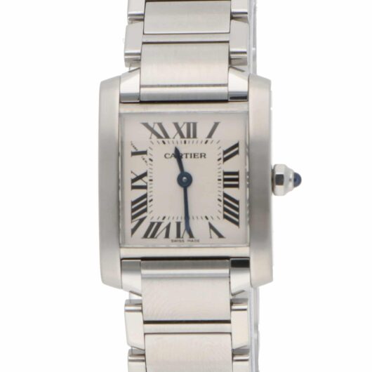 Vintage Cartier Tank Francaise Steel Watch