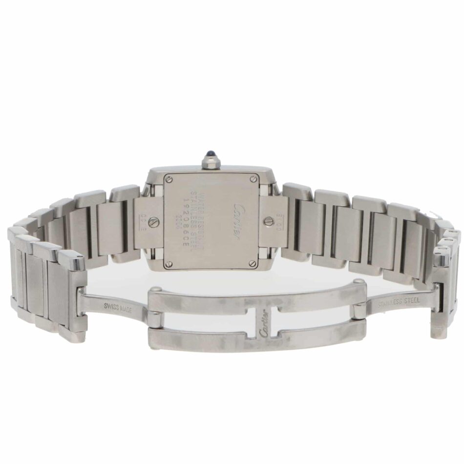 Vintage Cartier Tank Francaise Steel Watch
