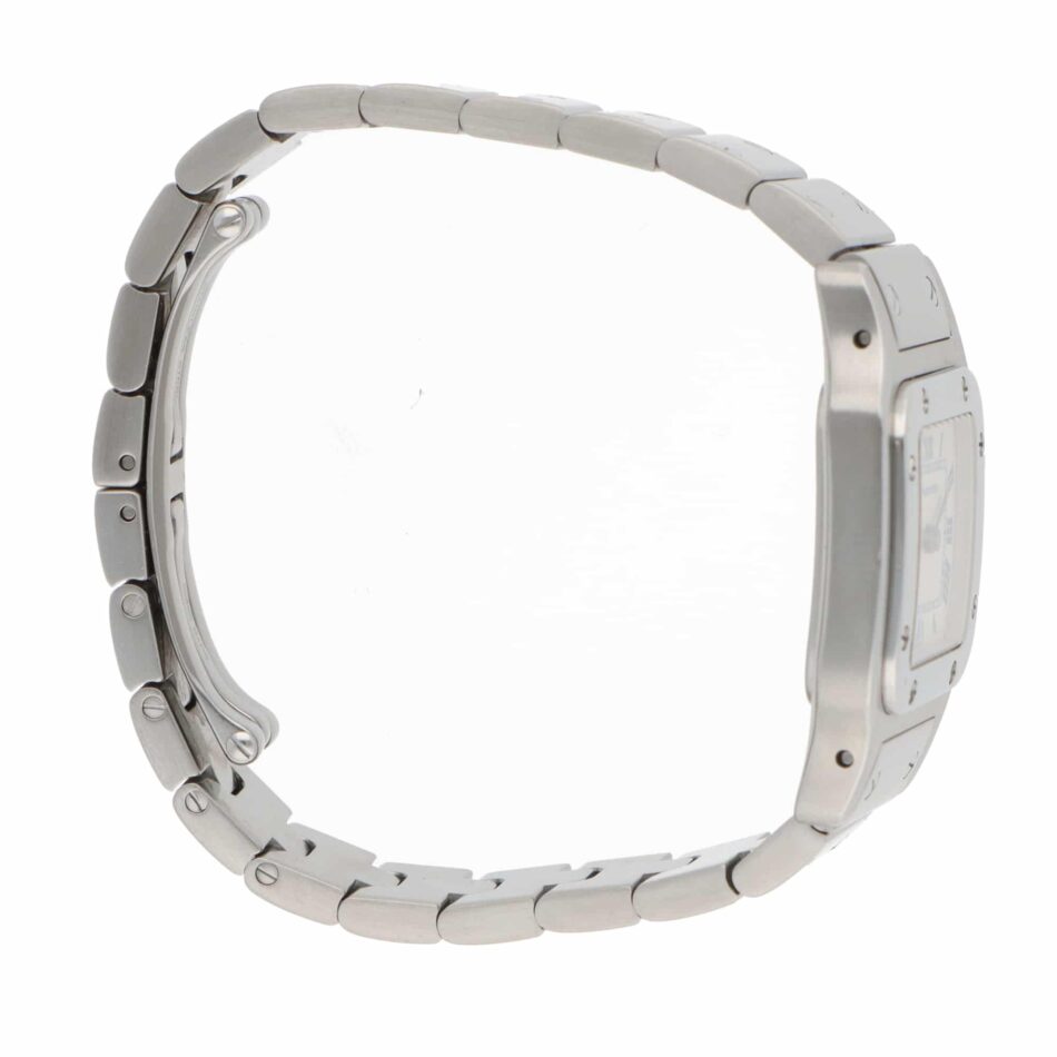 Vintage Cartier Santos Galbee Steel Watch