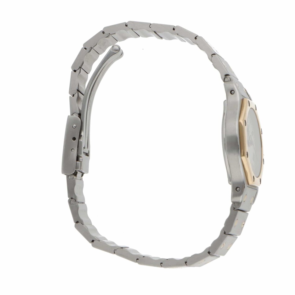 Vintage Cartier Santos Ronde Steel and Gold watch