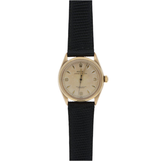 Vintage 1959 Rolex Oyster Perpetual 9ct Gold Automatic Watch