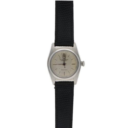 Vintage 1943 Rolex Oyster Bubble Back Steel Automatic Watch