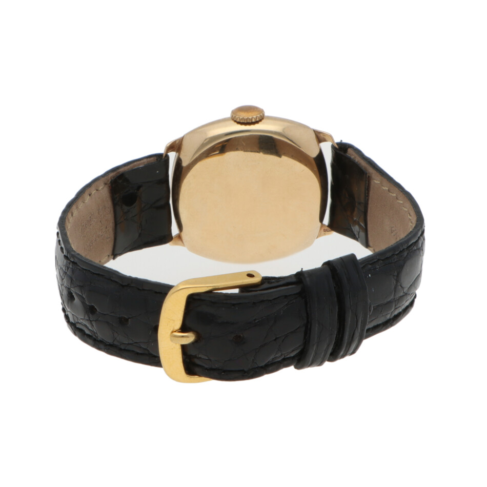 Vintage 1929 Omega 9ct Gold Cushion Watch
