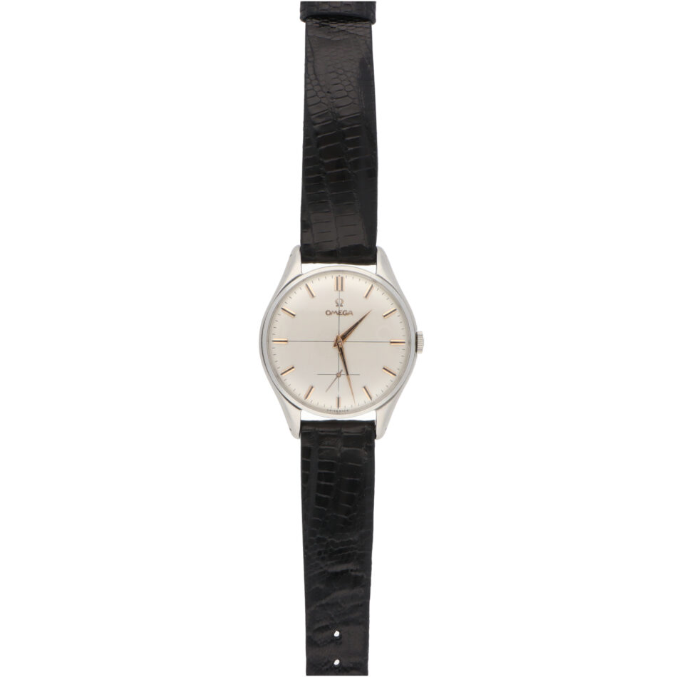 Vintage Omega Jumbo Stainess Steel 38mm 2505-24 Watch