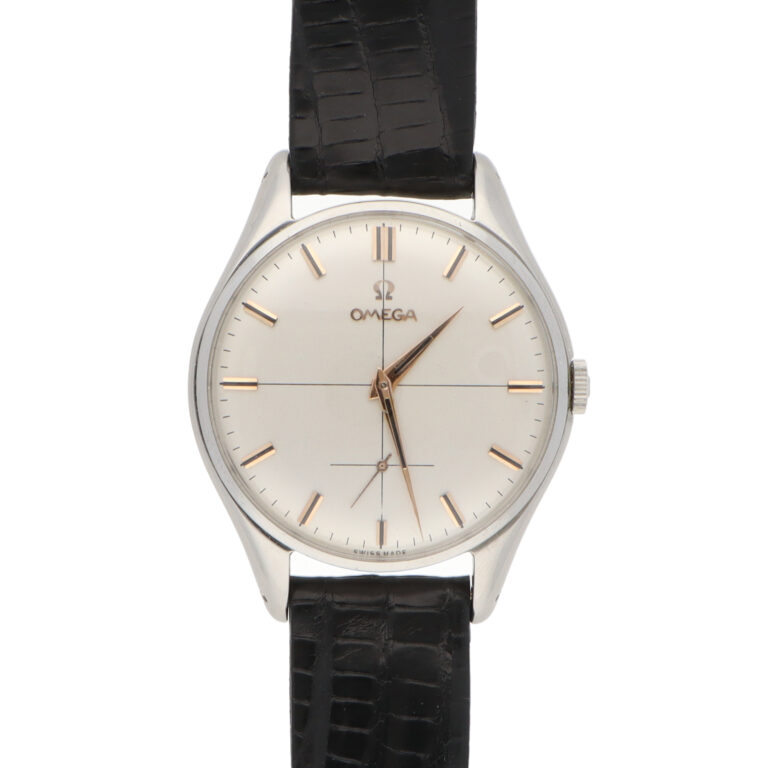 Vintage Omega Jumbo Stainess Steel 38mm 2505-24 Watch