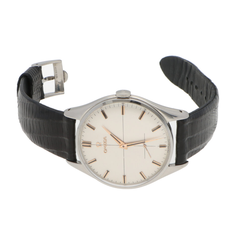 Vintage Omega Jumbo Stainess Steel 38mm 2505-24 Watch