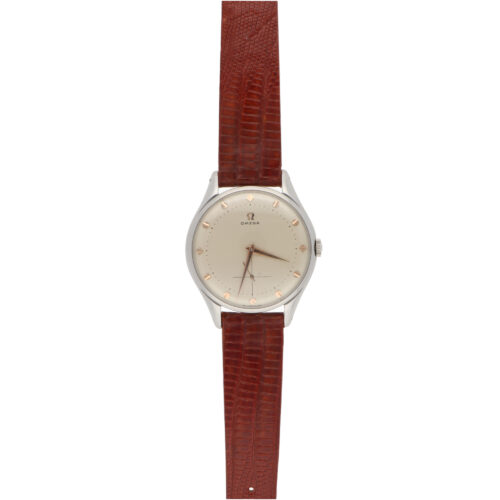 Vintage1950 Omega Jumbo Stainless Steel Manual Watch 2505-14