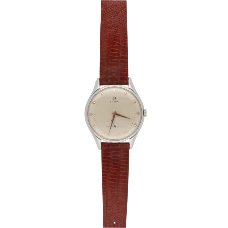 Vintage1950 Omega Jumbo Stainless Steel Manual Watch 2505-14