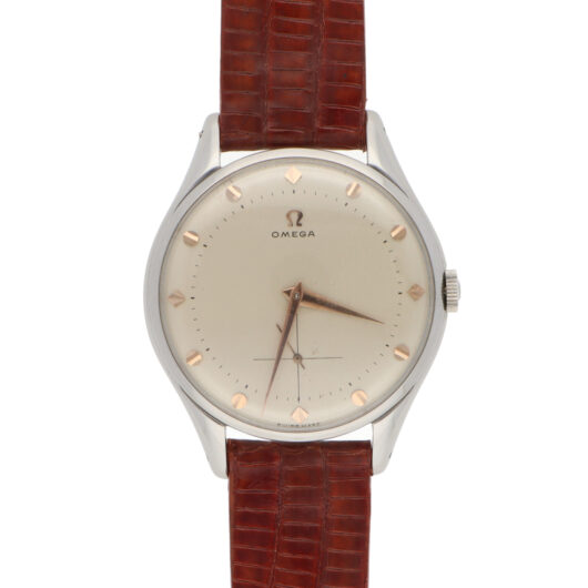 Vintage1950 Omega Jumbo Stainless Steel Manual Watch 2505-14