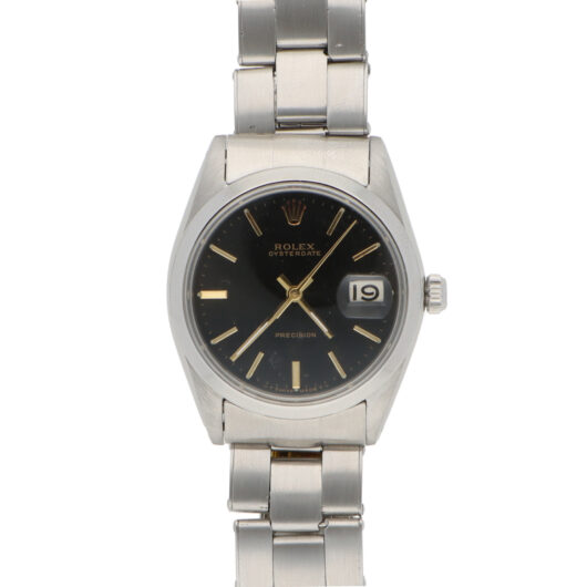 Vintage 1962 Rolex Oysterdate British Army Issued Manual Watch