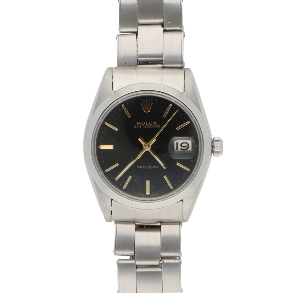 Vintage 1962 Rolex Oysterdate British Army Issued Manual Watch