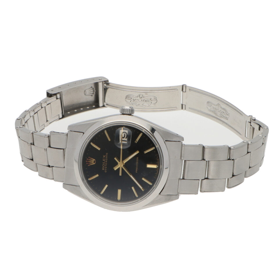 Vintage 1962 Rolex Oysterdate British Army Issued Manual Watch