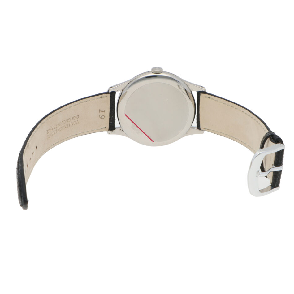 Vintage 1954 Omega Jumbo Steel Waffle Dial Watch