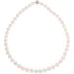 Akoya Pearl Strand Necklace with Diamond Ball Clasp