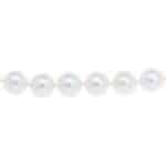 Akoya Pearl Strand Necklace with Diamond Ball Clasp