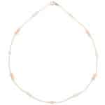 Vintage Tasaki Akoya Pearl Chain Necklace in Yellow Gold
