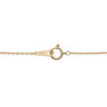 Vintage Tasaki Akoya Pearl Chain Necklace in Yellow Gold
