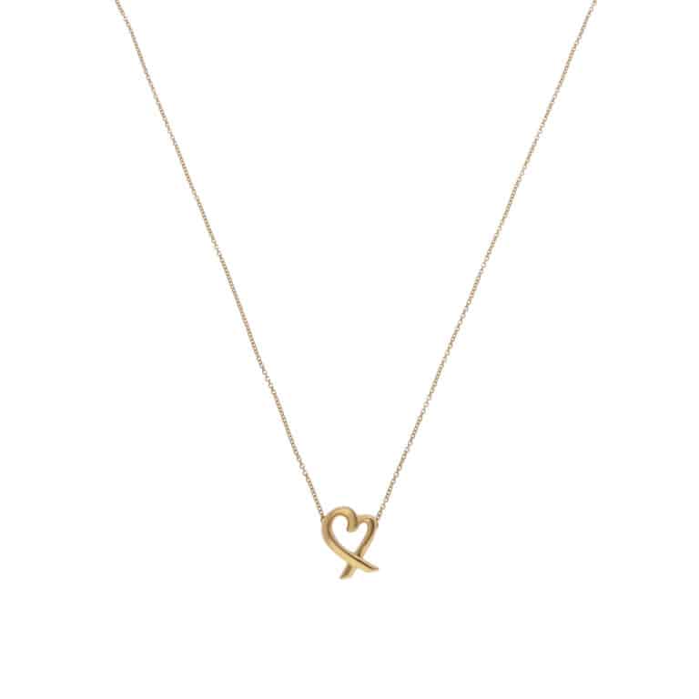 Vintage Paloma Picasso for Tiffany & Co. Loving Heart Necklace