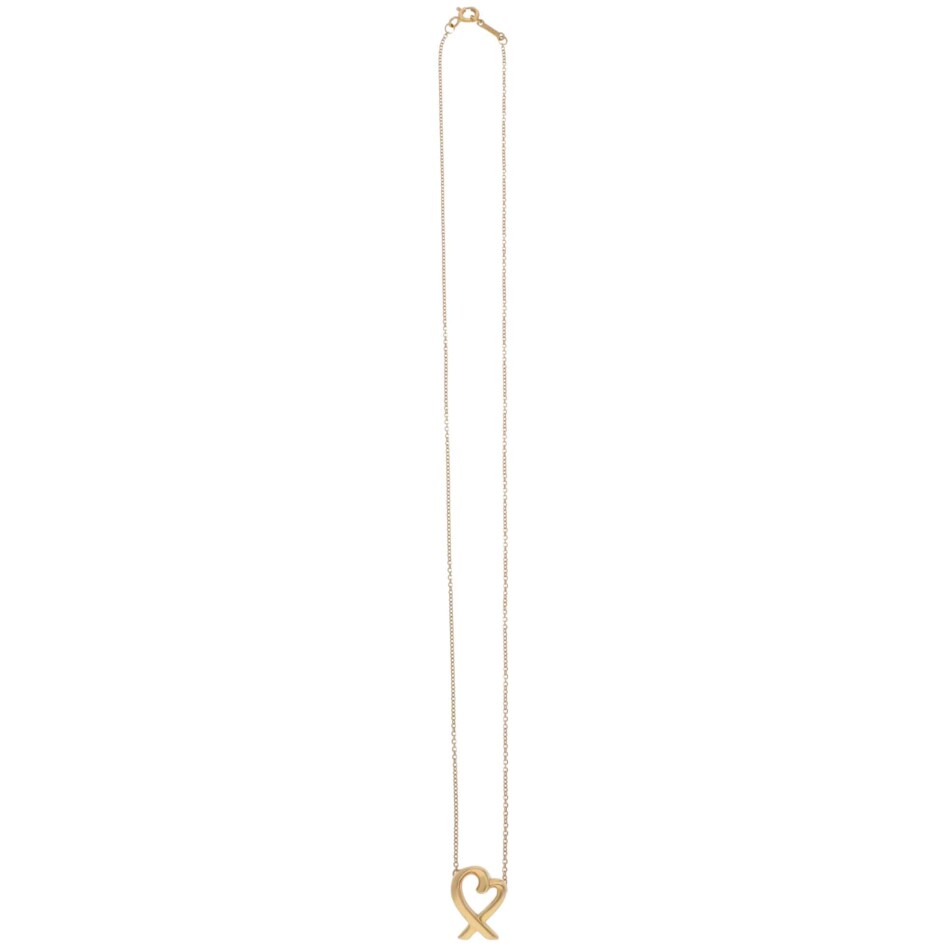 Vintage Paloma Picasso for Tiffany & Co. Loving Heart Necklace
