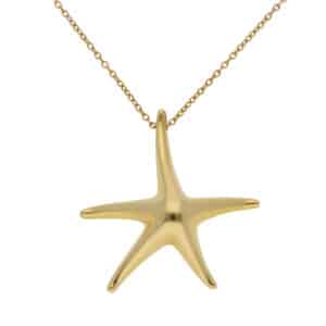 Vintage Elsa Peretti for Tiffany & Co. Starfish Pendant Necklace