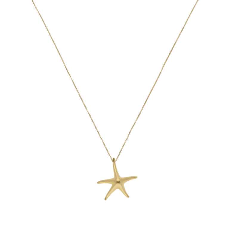 Vintage Elsa Peretti for Tiffany & Co. Starfish Pendant Necklace