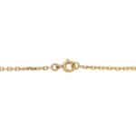 Vintage 1990's Hermès Open Circle Pendant Necklace
