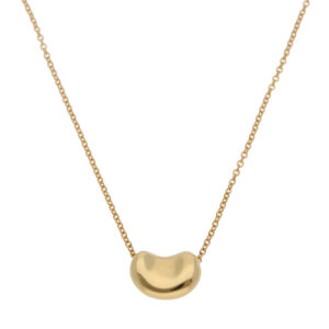 Vintage Elsa Peretti for Tiffany & Co. Bean Pendant Necklace