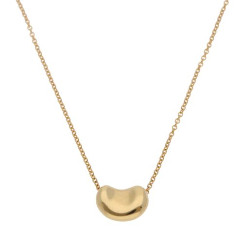 Vintage Elsa Peretti for Tiffany & Co. Bean Pendant Necklace