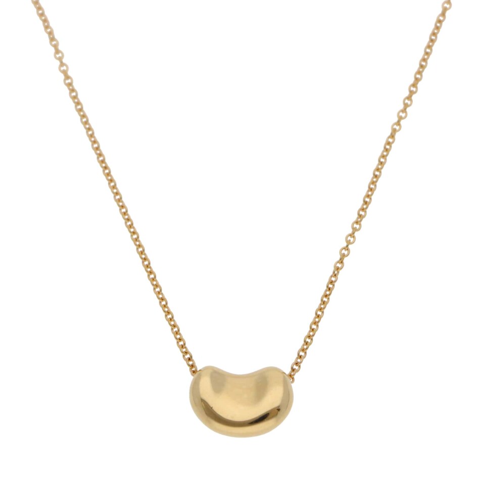 Vintage Elsa Peretti for Tiffany & Co. Bean Pendant Necklace