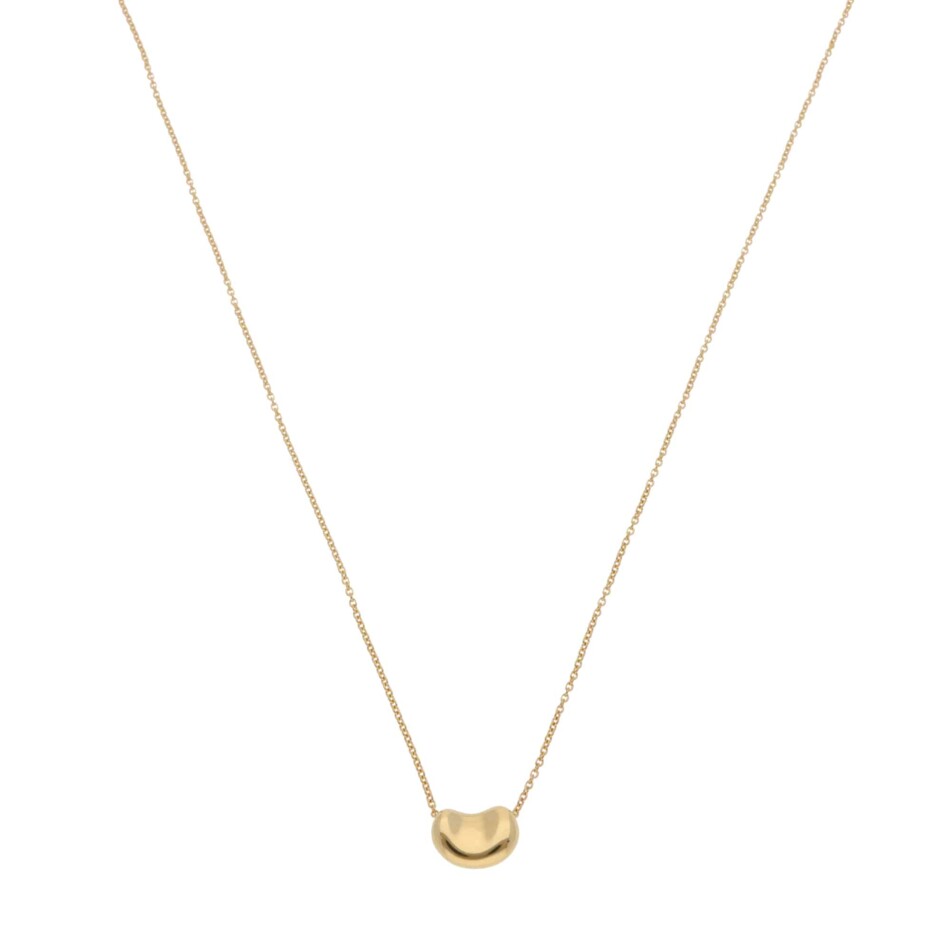 Vintage Elsa Peretti for Tiffany & Co. Bean Pendant Necklace
