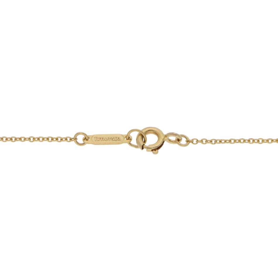 Vintage Tiffany & Co. Roman Cross Necklace in Yellow Gold