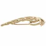 Vintage 1980 Paloma Picasso for Tiffany & Co. Feather Brooch
