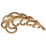 Vintage 1980 Paloma Picasso for Tiffany & Co. Feather Brooch