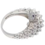 Vintage Boucheron Hans The Hedgehog Diamond and Sapphire Ring