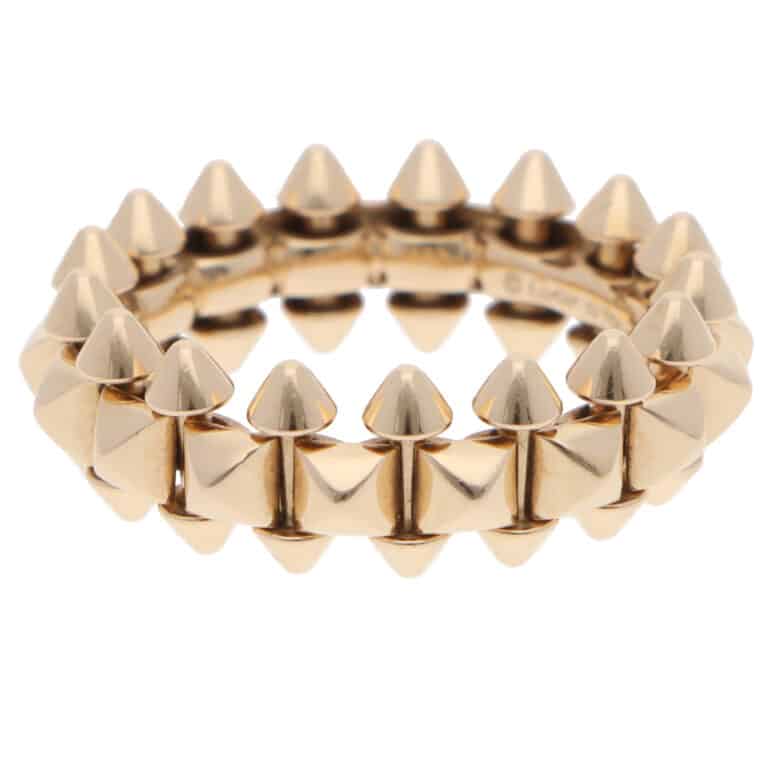 Vintage Clash de Cartier Ring Medium Model in Rose Gold