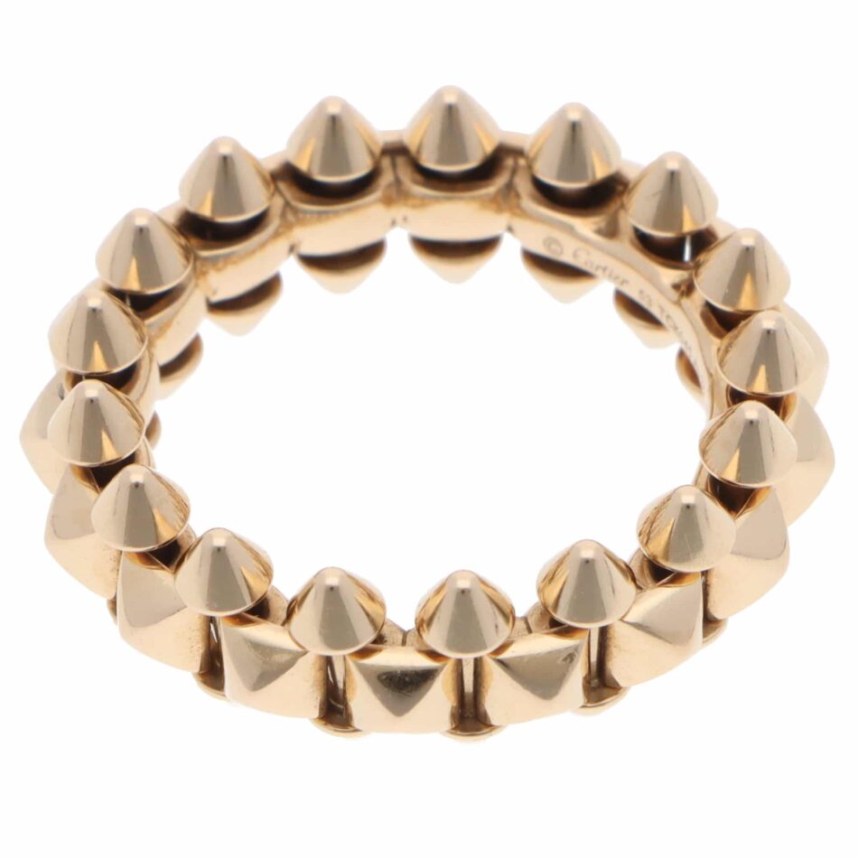 Vintage Clash de Cartier Ring Medium Model in Rose Gold