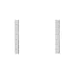 Vintage Chopard Ice Cube Stud Earrings in White Gold